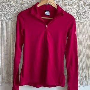 Pink Nike Half Zip